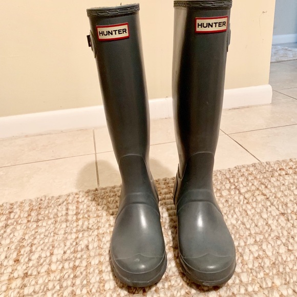 Hunter original tall rain boots - Picture 2 of 7